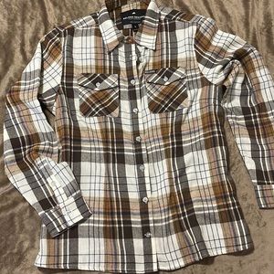 Brown Flannel Shirt